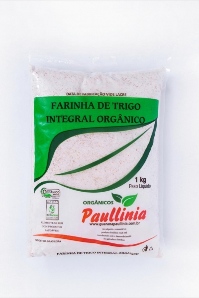 Farinha de Trigo Integral Orgânico